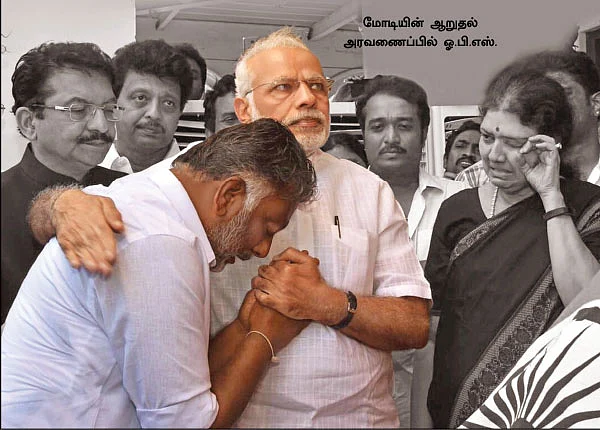 மிஸ்டர் கழுகு: பி.ஜே.பி-யின் புது கேம் - ரஜினி இடத்தில் ஓ.பி.எஸ்!