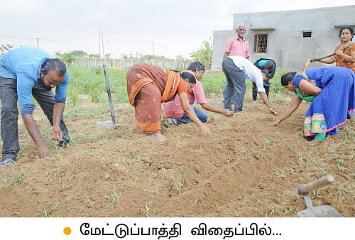 ’ஒரு நாள் விவசாயி!’