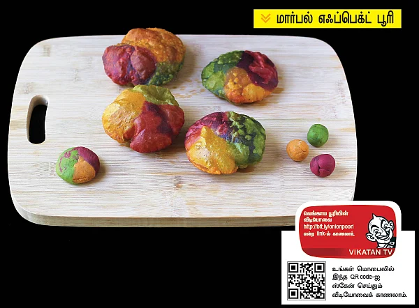 கிச்சன் பேஸிக்ஸ்: சத்துகள் நிறைந்த கீரை/காய்கறி/பழம் பூரி வகைகள்