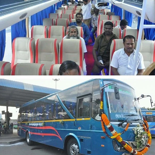 `சகல வசதிகளுடன் ஏ.சி பேருந்து!’- வேலூர் டு சென்னைக்கு ரூ.160 மட்டுமே கட்டணம்