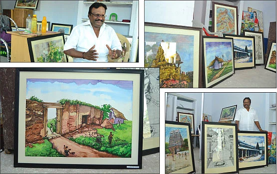 'எனது தூரிகைகள் கடவுளுக்காக...’