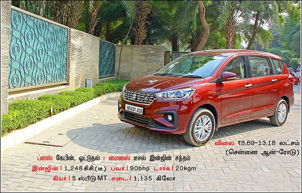 எர்டிகா 2.0 மராத்ஸோவுக்குப் போட்டி ரெடி!