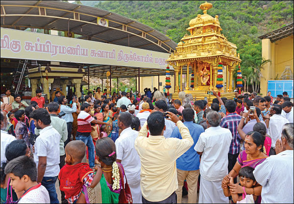 விசாக தரிசனம்: மன நிம்மதி அருள்வான் மருதமலையான்!