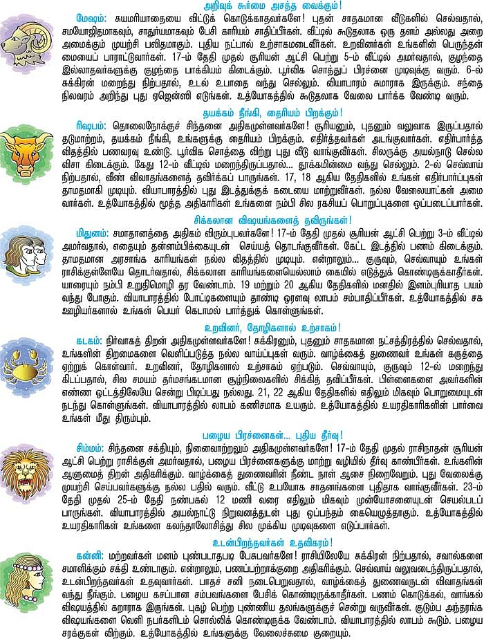 ராசி பலன்கள்