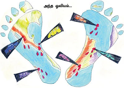 கனடா 2012 காலண்டரில்... ''என்னோட ஓவியம்!''