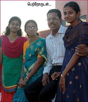 அக்காவுக்கு வெண்கலம்... தங்கைக்கு தங்கம்!