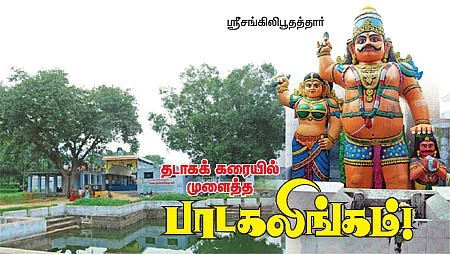 தடாகக் கரையில் முளைத்த பாடகலிங்கம்!