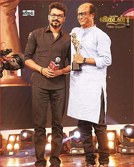 “சேர்ந்து நடிக்க நாங்க ரெடி!” - ரஜினி - கமல் விகடன் மேடையில்