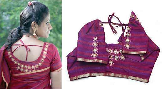 பியூட்டி பிளவுஸ்கள்! 7