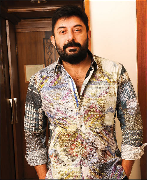விகடன் பிரஸ்மீட்: “சினிமாவிலும் எனக்கு க்ரஷ் இருந்தது!” - அர்விந்த் சுவாமி