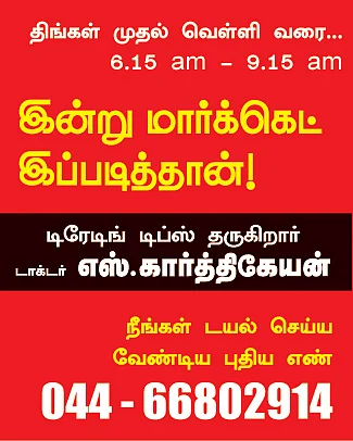 சந்தையைக் கவிழ்த்த டி.ஆர்.சி.!