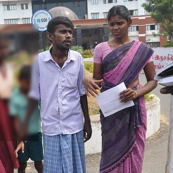 `என் மனைவியை சித்ரவதைப் பண்ணுறாங்க!’ - கந்துவட்டிக் கொடுமையால் கண்ணீர்விடும் கணவன்