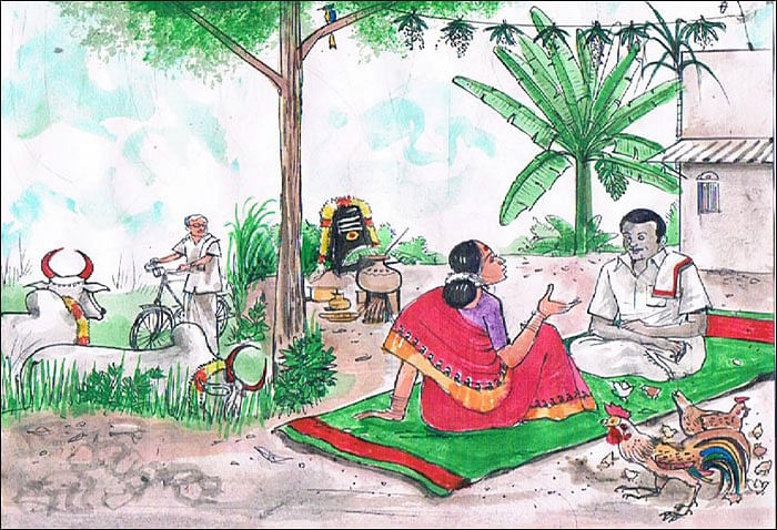 மரத்தடி மாநாடு: பட்டு விவசாயிகளுக்குப் பரிசுத் திட்டம்!