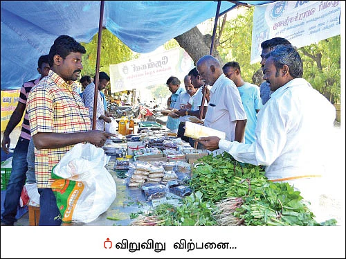 இயற்கை வாரச்சந்தை... விவசாயிகளே விலை நிர்ணயம் செய்யலாம்!