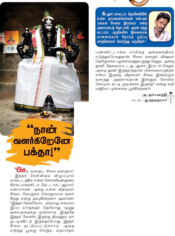 நான் வளர்கிறேனே பக்தா!