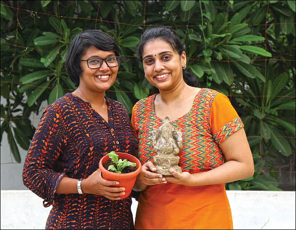 எக்கோ ஃப்ரெண்ட்லி பிள்ளையார்... ஒரே கல்லில் மூன்று மாங்காய்!