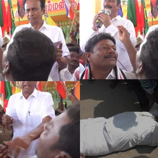 'அன்புமணியிடமே கேள்வியா... இந்தா வாங்கிக்க!'- அ.தி.மு.க தொண்டரை வாயிலேயே அடித்த செம்மலை