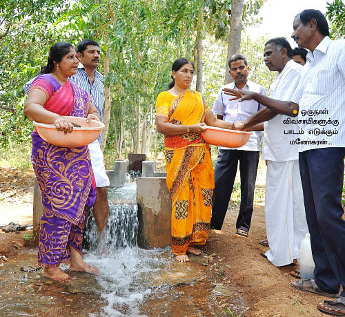 ’ஒரு நாள் விவசாயி!’