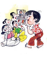 குட்டீஸ் குறும்பு !