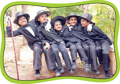 சிலிர்க்கவைத்த சின்ன சாப்ளின்கள் !