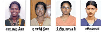 வறுமையில் செம்மை... பிரமிக்க வைக்கும் ப்ளஸ் டூ பெண்கள் !
