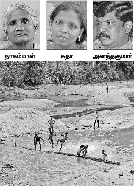 குழந்தைகளை மூழ்கடிக்கும் மூல வைகை!