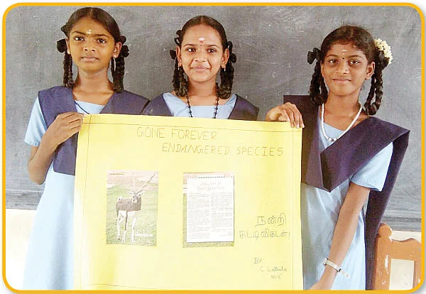 பாடம் நடத்த உதவிய சுட்டி விகடன்!