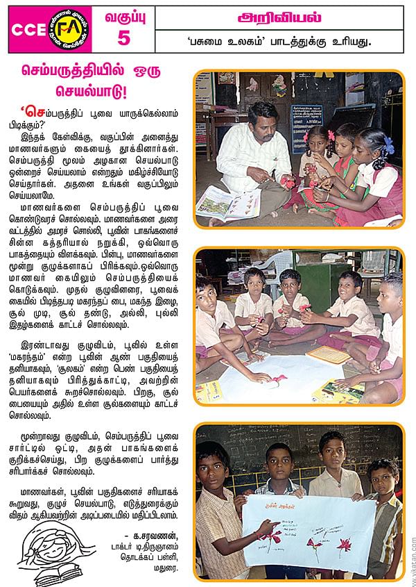 செம்பருத்தியில் ஒரு செயல்பாடு!