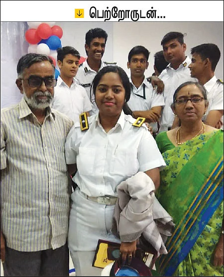 சவால்களில் விருப்பமா... கப்பல் வேலைக்கு வாங்க! - ரேஷ்மா