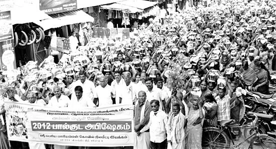 பாலம் கட்டினால் போராட்டம்!