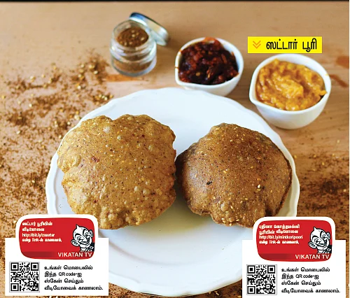 கிச்சன் பேஸிக்ஸ்: சத்துகள் நிறைந்த கீரை/காய்கறி/பழம் பூரி வகைகள்