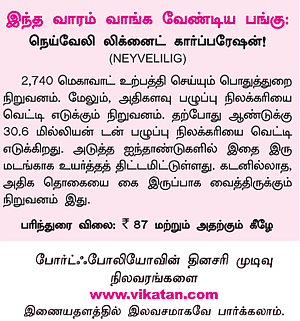 உங்களுக்காக ஒரு ஷேர் போர்ட்ஃபோலியோ!