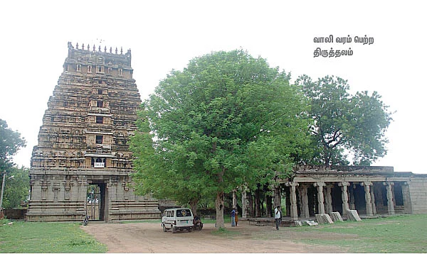 வல்லமை அருளும் வாலீஸ்வரர்!
