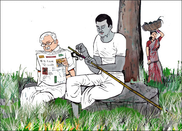 மரத்தடி மாநாடு: ஏக்கருக்கு 9 ரூபாய் இழப்பீடு... - கொதிப்பில் விவசாயிகள்!
