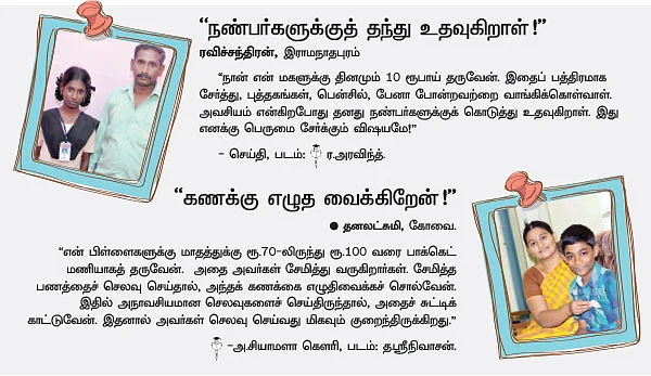 பெற்றோர்களுக்கு டெஸ்ட் : பிள்ளைகள் ஃபைனான்ஷியல் கில்லாடிகளா?