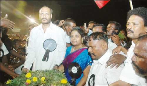 ஆவேச கிருஷ்ணசாமி... காத்திருந்த ஜான் பாண்டியன்!