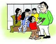 குட்டீஸ் குறும்பு !