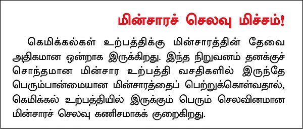 கம்பெனி ஸ்கேன் : குஜராத் அல்கலீஸ் அண்ட் கெமிக்கல்ஸ் லிமிடெட்