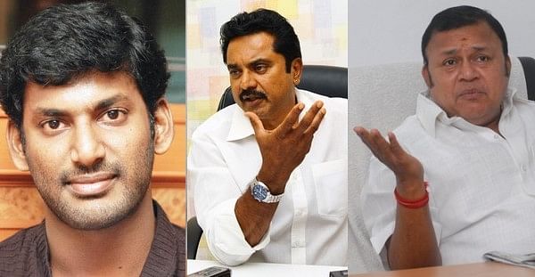 சரத்- விஷால் அணிகளுக்கு இடையே சமரச முயற்சி: களத்தில் இறங்கும் திரையுலக சங்கங்கள்!