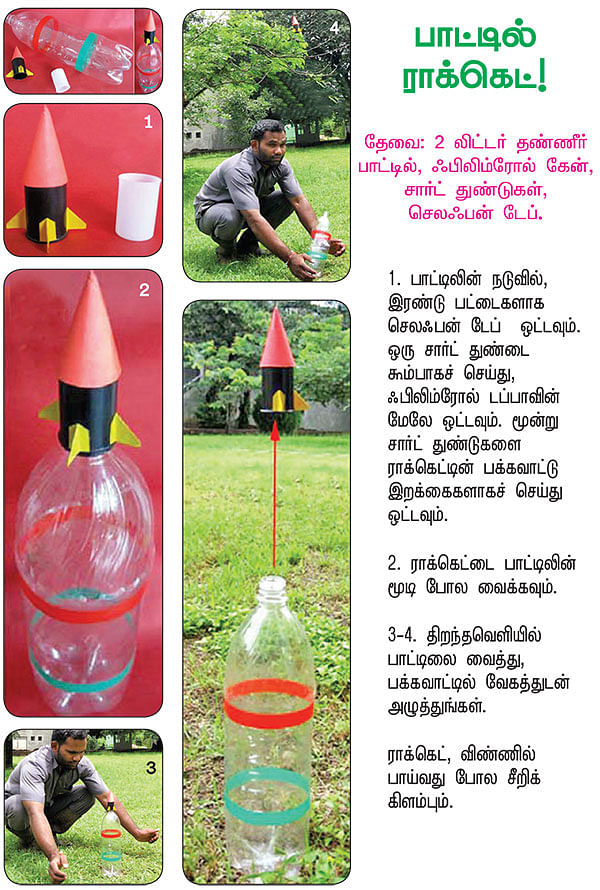 பாட்டில் ராக்கெட் !