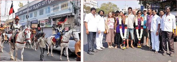 லேடீஸ் வந்திருக்காக... வெள்ளைக்காரக வந்திருக்காக...