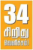 சிறிது வெளிச்சம்! -சொல்லின்றி அமையா உலகு  எஸ்.ராமகிருஷ்ணன்  - 34