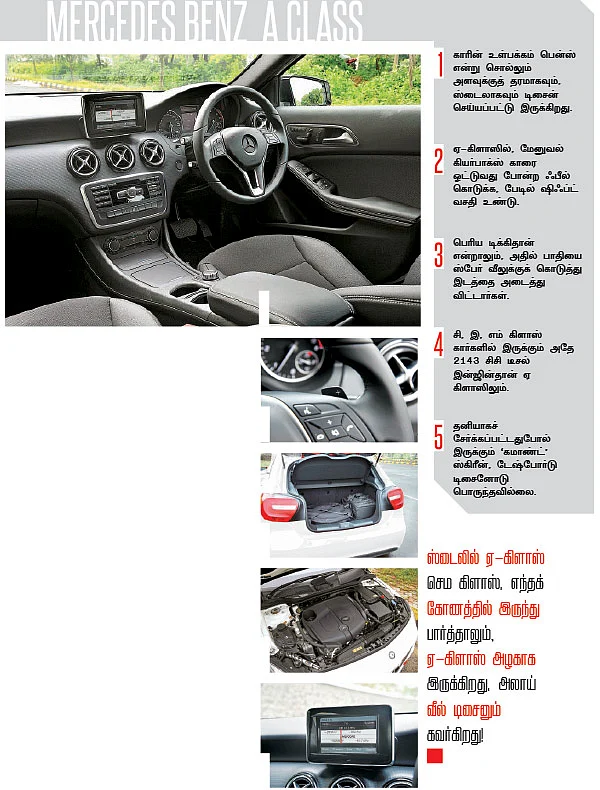 மெர்சிடீஸ் பென்ஸ் ஏ கிளாஸ் Vs பிஎம்டபிள்யூ 1 சீரிஸ்