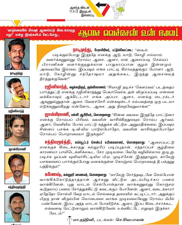 ஆசை வெச்சேன் உன் மேல !