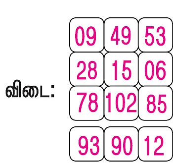 டியாண்டோல் போட்டி!