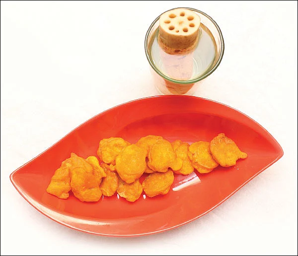 மருந்தாகும் உணவு - தாமரைத்தண்டு பஜ்ஜி
