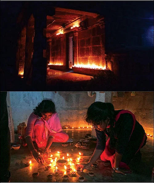காடன் மயிந்தன் விளக்கேற்றிய கோயிலில் கார்த்திகை தீபம்!