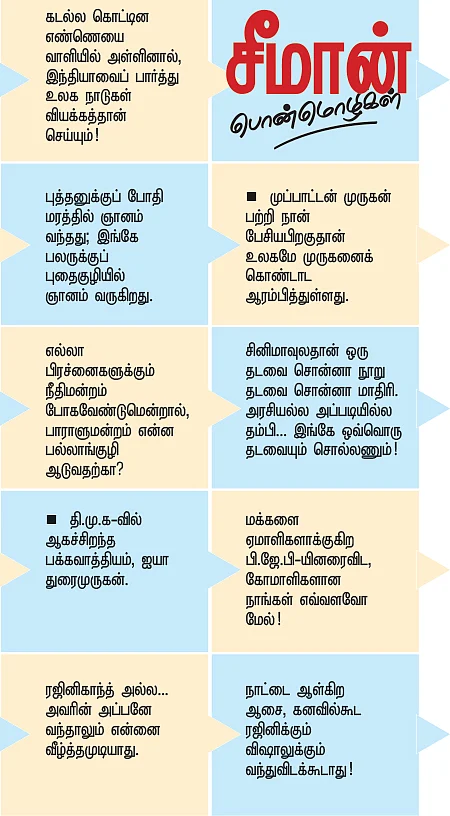 சீமான் பொன்மொழிகள்