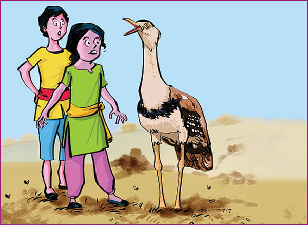 செய்தி சொன்ன கானமயில்