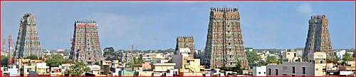 நான்கு திசைகளிலும் ஒன்பது நிலை கோபுரங்கள்!